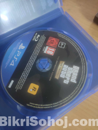 Only PS4 1- Days Gone 2-GTA5 (The Trilogy)